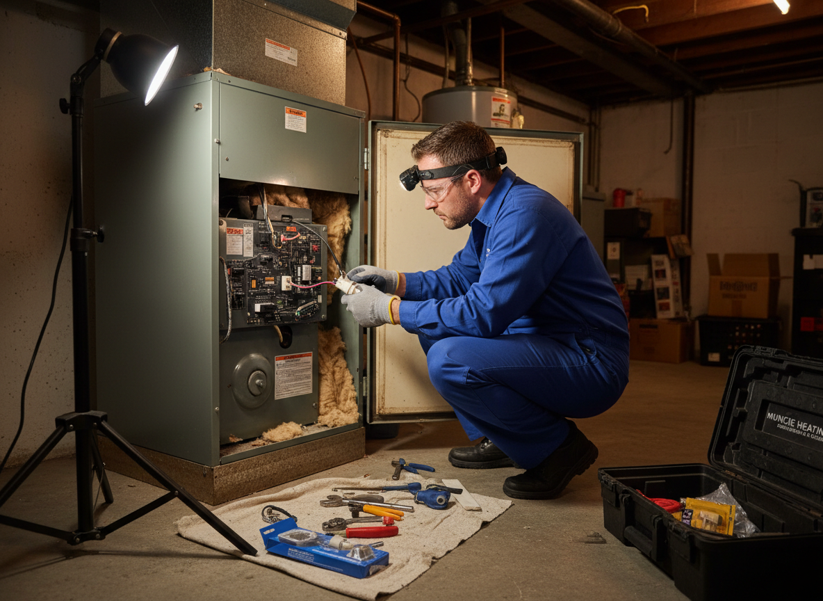 Furnace Ignitor Replacement in Muncie, IN