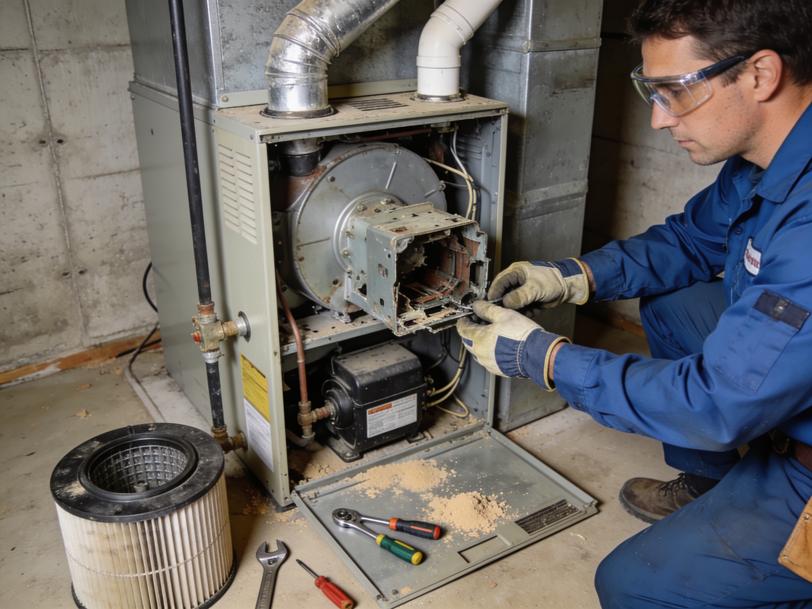 Furnace Repair in Furnace Repair in Downtown Muncie, IN 47305
